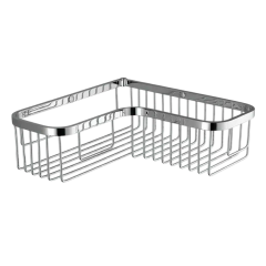 Полочка корзинка COLOMBO DESIGN ANGOLARI B9611 угловая одинарная цвет хром