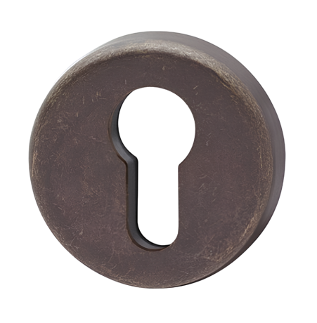 Накладка под цилиндр Colombo Design Rosetta CD63 GB античная бронза