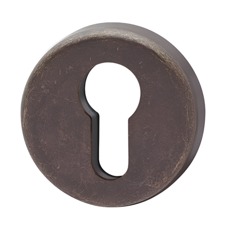 Накладка под цилиндр Colombo Design Rosetta CD63 GB античная бронза