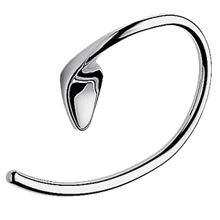 Полотенцедержатель COLOMBO DESIGN KHALA B1831 кольцо цвет хром