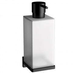 Дозатор COLOMBO DESIGN LOOK B9316.NM настенный цвет черный матовый