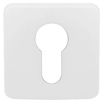 Накладка под цилиндр Colombo Design Rosetta PT13 белый матовый