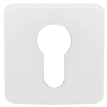 Накладка под цилиндр Colombo Design Rosetta PT13 белый матовый