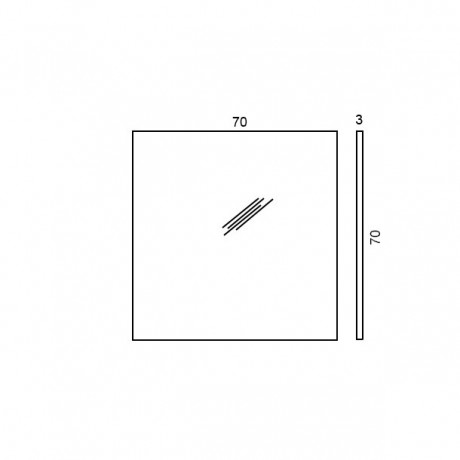 Зеркало COLOMBO DESIGN GALLERY B2010 настенное