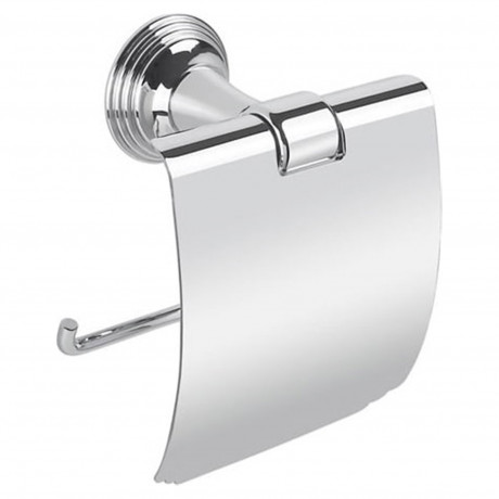 Держатель туалетной бумаги COLOMBO DESIGN HERMITAGE B3391 с крышкой цвет хром