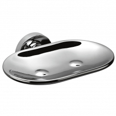 Мыльница COLOMBO DESIGN BASIC B2781 настенная несъемная цвет хром