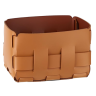 Корзинка COLOMBO DESIGN ADJ 1012.09/30 настольная цвет коньяк/бордо