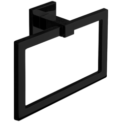 Полотенцедержатель COLOMBO DESIGN BASICQ B3731.NM кольцо цвет черный матовый