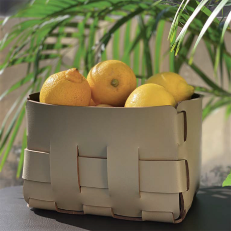 Корзинка COLOMBO DESIGN ADJ 1012.04/06 настольная цвет капучино/шоколад