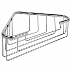 Полочка корзинка COLOMBO DESIGN BASIC B2733 угловая цвет хром