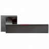 Дверная ручка Colombo Design ALBA LC91RSB графит матовый/графит
