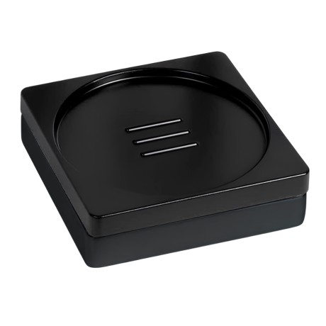 Мыльница COLOMBO DESIGN MINI Q B5040.GM настольная цвет графит матовый