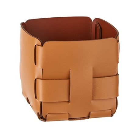 Корзинка COLOMBO DESIGN ADJ 1013.09/30 настольная цвет коньяк/бордо