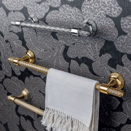 Полотенцедержатель COLOMBO DESIGN HERMITAGE B3309 широкий цвет хром