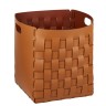 Корзинка COLOMBO DESIGN ADJ 1047.09/30 настольная цвет коньяк/бордо