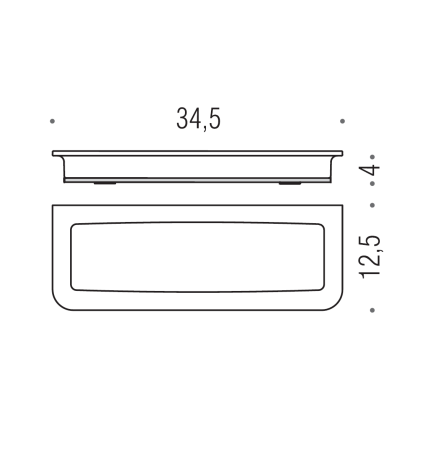 Полочка для губки COLOMBO DESIGN LULU B6242 цвет хром