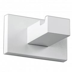 Крючок COLOMBO DESIGN LOOK LC27.BM одинарный цвет белый матовый