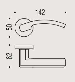 Дверная ручка Colombo Design OLLY LC61SRSB античная латунь