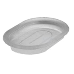 Мыльница стекло COLOMBO DESIGN LUNA B0151 Запасная часть цвет хром