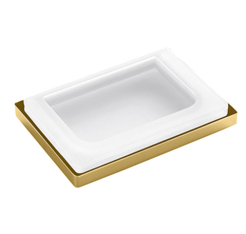 Мыльница COLOMBO DESIGN LOOK B1640.OM настольная цвет золото матовое