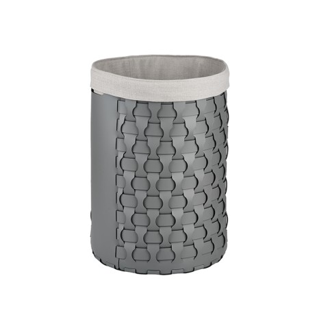 Корзина для белья COLOMBO DESIGN ADJ 2057.03/01 напольная цвет серый/черный