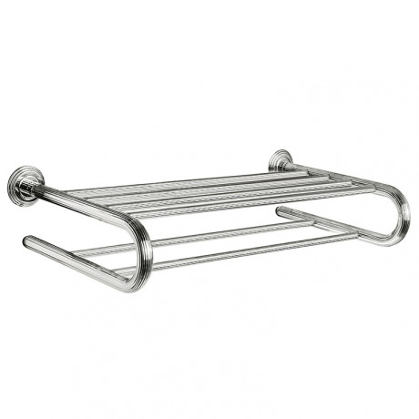 Полотенцедержатель COLOMBO DESIGN HERMITAGE B3387 Полка двойная цвет хром