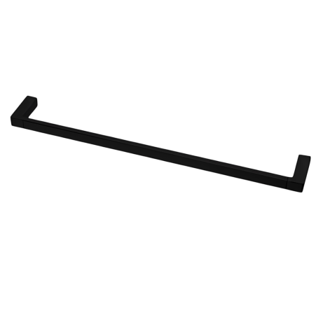 Полотенцедержатель COLOMBO DESIGN MINI Q B5010.NM широкий цвет черный матовый