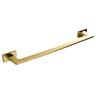 Полотенцедержатель COLOMBO DESIGN LOOK B1609.OM широкий цвет золото матовое