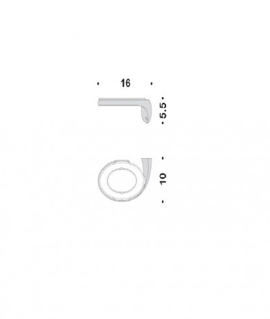 Мыльница COLOMBO DESIGN LINK B2401DX настенная цвет хром