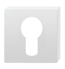 Накладка под цилиндр Colombo Design Rosetta MM13 белый матовый