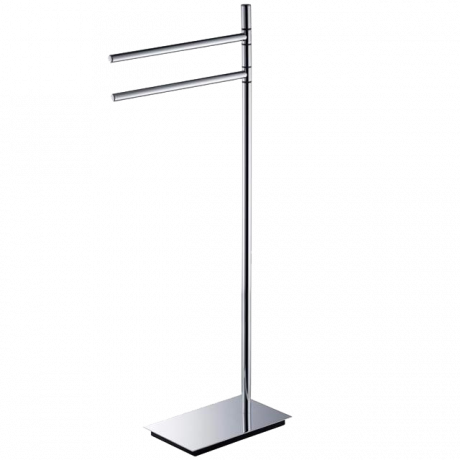 Стойка COLOMBO DESIGN SQUARE B9901 напольная с полотенцедержателем цвет хром