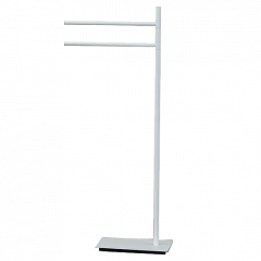Стойка COLOMBO DESIGN SQUARE B9901.BM напольная с полотенцедержателем цвет белый матовый