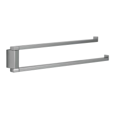 Полотенцедержатель COLOMBO DESIGN MINI Q B5012 двойной цвет хром