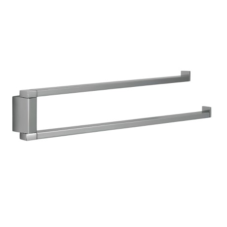 Полотенцедержатель COLOMBO DESIGN MINI Q B5012 двойной цвет хром