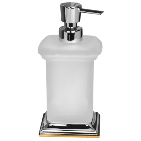 Дозатор COLOMBO DESIGN PORTOFINO B9326.CR/OL настольный цвет хром/золото