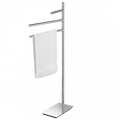 Стойка COLOMBO DESIGN SQUARE B9915 напольная с полотенцедержателем цвет хром