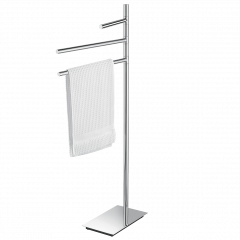 Стойка COLOMBO DESIGN SQUARE B9915 напольная с полотенцедержателем цвет хром