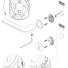 Дверная ручка Colombo Design ROBOCINQUE S ID71RSB/0 черная матовая