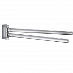 Полотенцедержатель COLOMBO DESIGN LINK B2413 двойной цвет хром