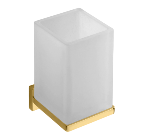 Стакан COLOMBO DESIGN LOOK B1602.OM настенный цвет золото матовое