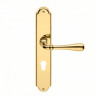 Дверная ручка Colombo Design IDA ID31PY на планке золото