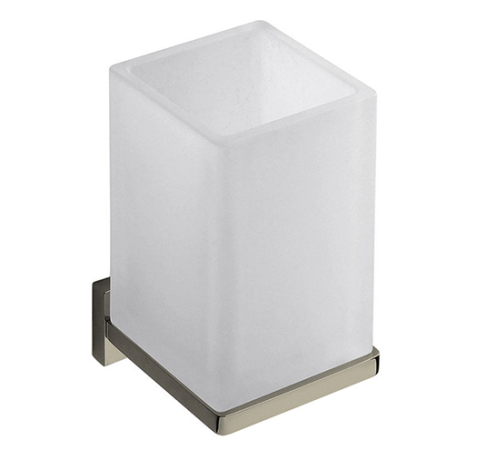 Стакан COLOMBO DESIGN LOOK B1602.HPS1 настенный цвет нержавеющая сталь