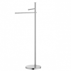 Стойка COLOMBO DESIGN PLUS W4936 с полотенцедержателем двойным цвет хром