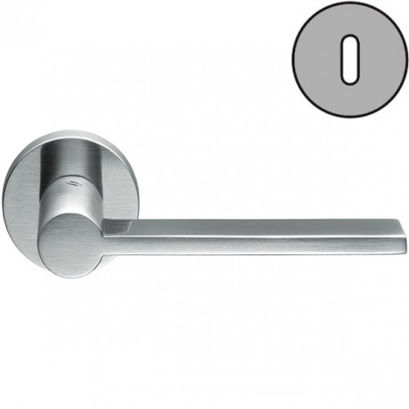 Дверная ручка Colombo Design TOOL MD11R хром матовый в комплекте с накладками под ключ для межкомнатных дверей