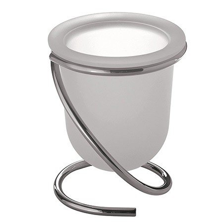 Стакан COLOMBO DESIGN LUNA B0141 настольный цвет хром