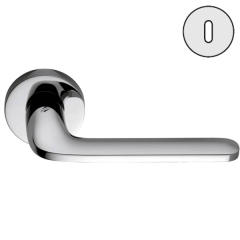 Дверная ручка Colombo Design ROBOQUATTRO ID41R хром в комплекте с накладками под ключ для межкомнатных дверей