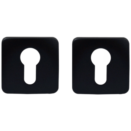 Накладка под цилиндр Colombo Design Rosetta OneQ CC23 черный матовый 2 шт