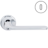 Дверная ручка Colombo Design ROBOQUATTRO ID41R(CD63) хром в комплекте с накладками под ключ для межкомнатных дверей
