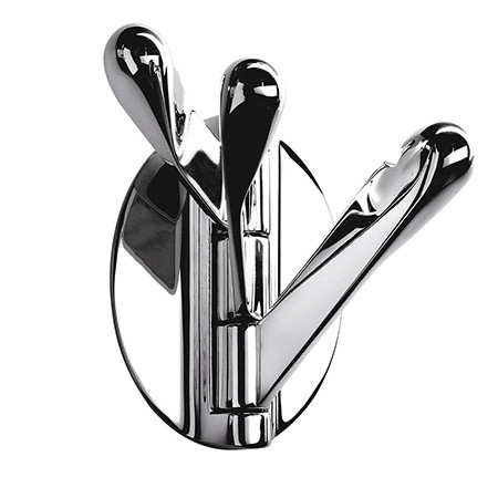 Крючок COLOMBO DESIGN LUNA CB17 одинарный цвет хром