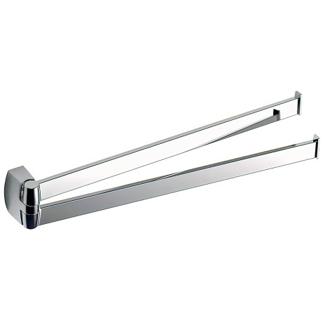 Полотенцедержатель COLOMBO DESIGN TRENTA B3012 двойной цвет хром